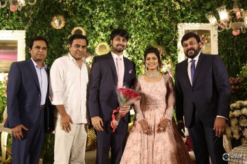 Srija and Kalyan Wedding Reception Photos